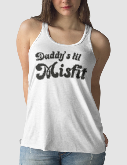 Daddy's Lil Misfit | Women's Cut Racerback Tank Top OniTakai