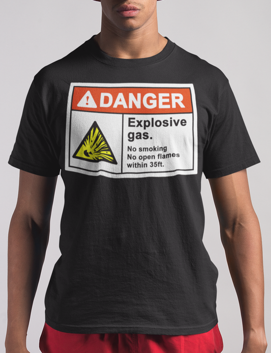 Danger: Explosive Gas Men's Classic T-Shirt OniTakai