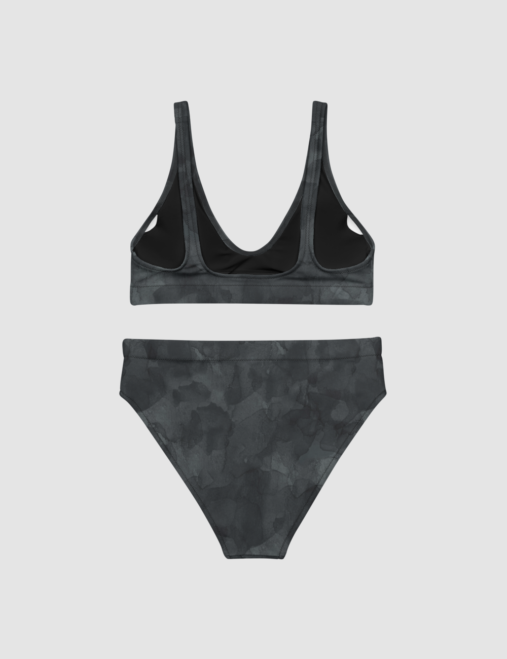 Dark Clouds Watercolor | Women's Essential High-Waisted Bikini OniTakai