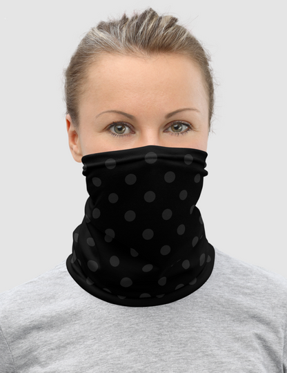 Dark Polka Dot | Neck Gaiter Face Mask OniTakai
