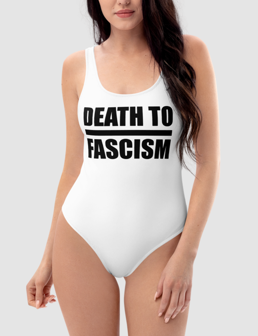 Death To Fascism | Women's One-Piece Swimsuit OniTakai