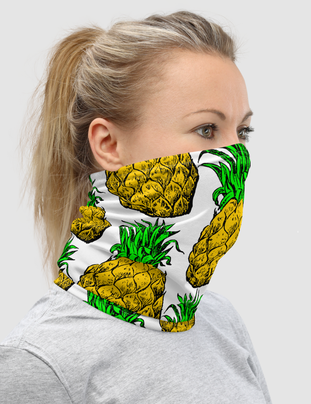 Delicious Pineapple | Neck Gaiter Face Mask OniTakai