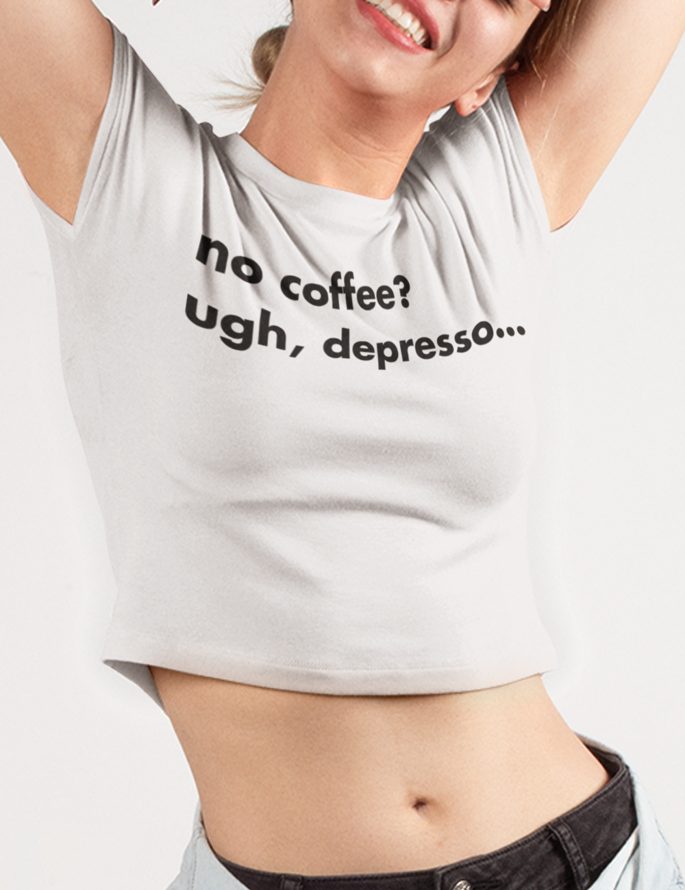 Depresso | Crop Top T-Shirt OniTakai