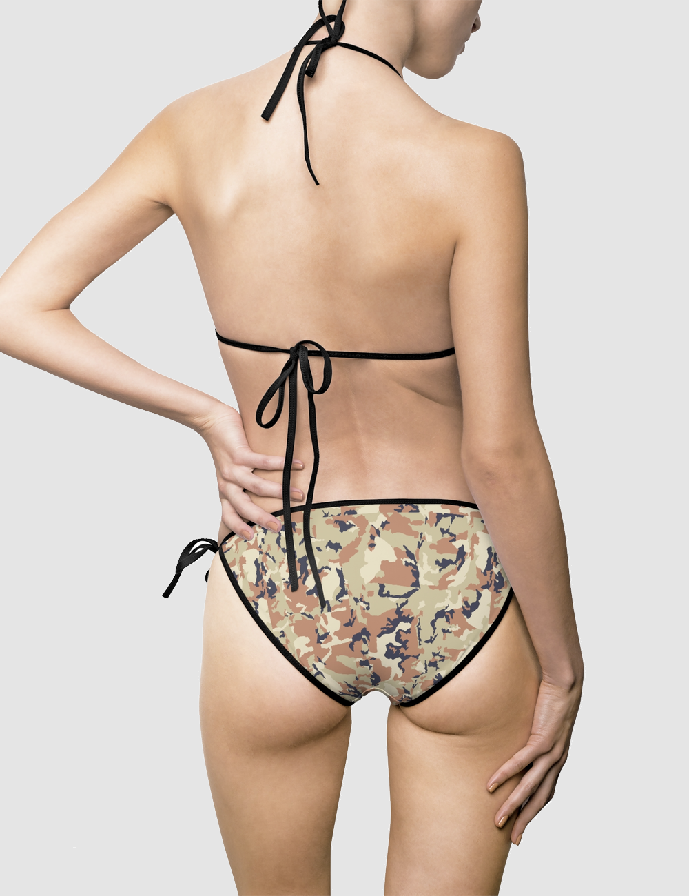 Desert Camo | Women's Triangle String Bikini OniTakai