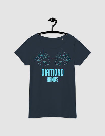 Diamond Hands | Women's Organic Round Neck T-Shirt OniTakai