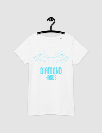 Diamond Hands | Women's Organic Round Neck T-Shirt OniTakai