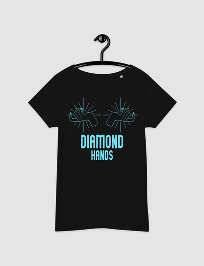 Diamond Hands | Women's Organic Round Neck T-Shirt OniTakai