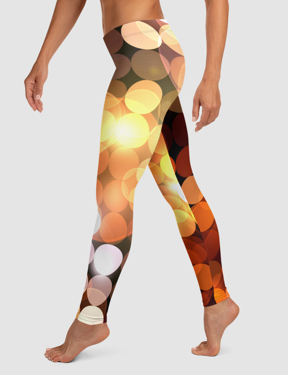 Disco Lights | Women's Standard Yoga Leggings OniTakai