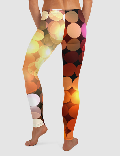Disco Lights | Women's Standard Yoga Leggings OniTakai