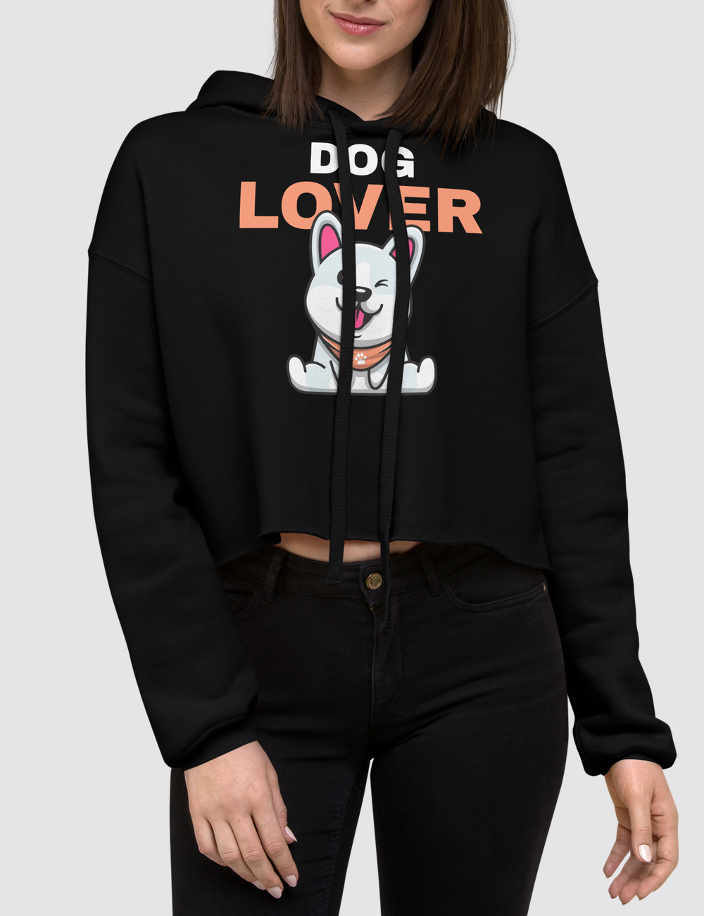 Dog Lover | Crop Hoodie OniTakai