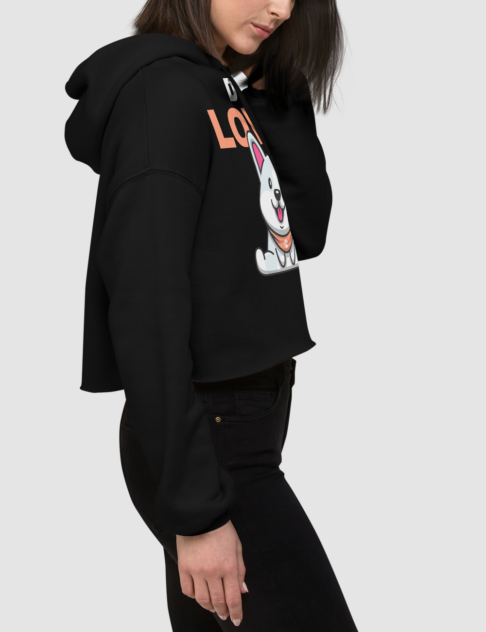 Dog Lover | Crop Hoodie OniTakai