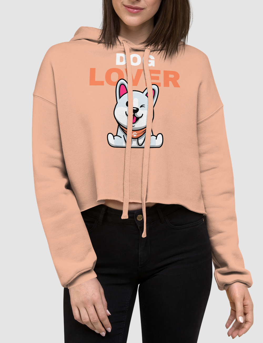 Dog Lover | Crop Hoodie OniTakai