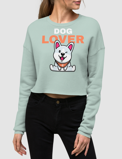 Dog Lover Crop Sweatshirt OniTakai