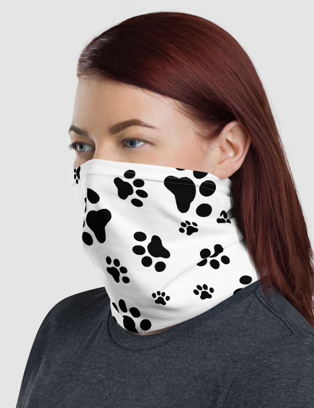 Dog Paws Print | Neck Gaiter Face Mask OniTakai