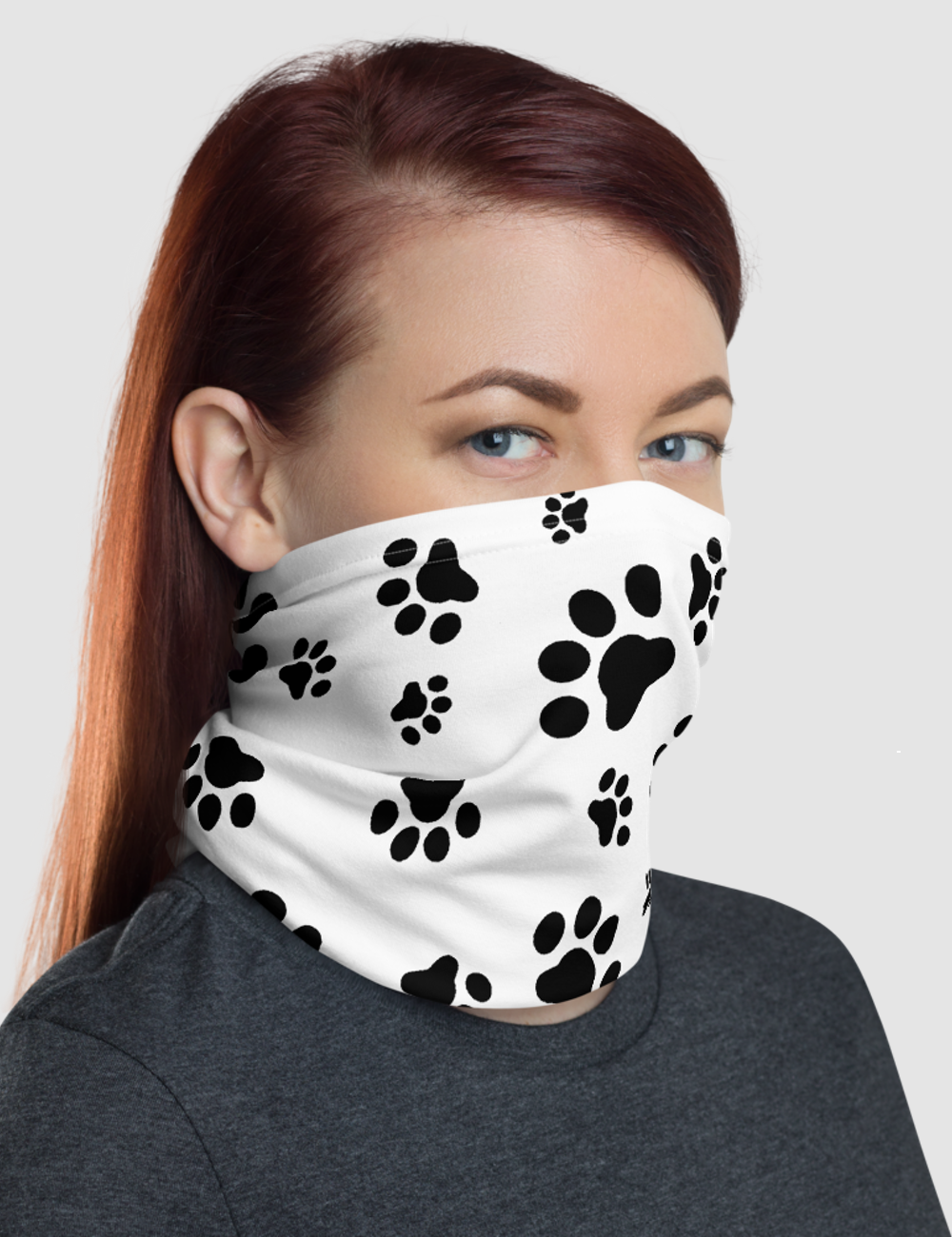 Dog Paws Print | Neck Gaiter Face Mask OniTakai