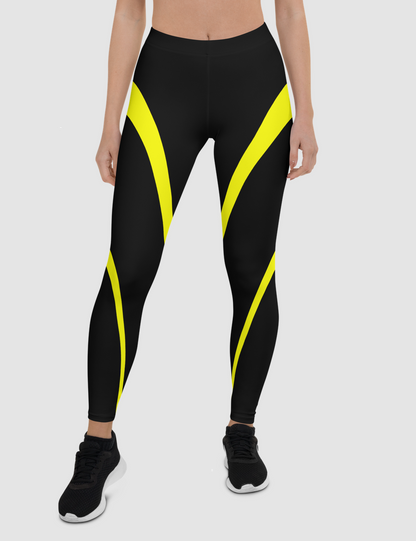 Dominion Gold | Women's Standard Yoga Leggings OniTakai