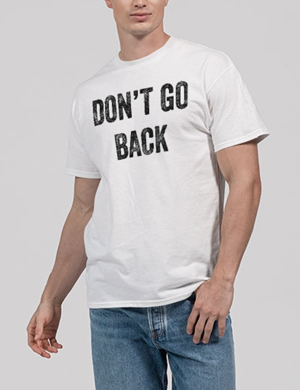 Don't Go Back Men's Classic T-Shirt OniTakai