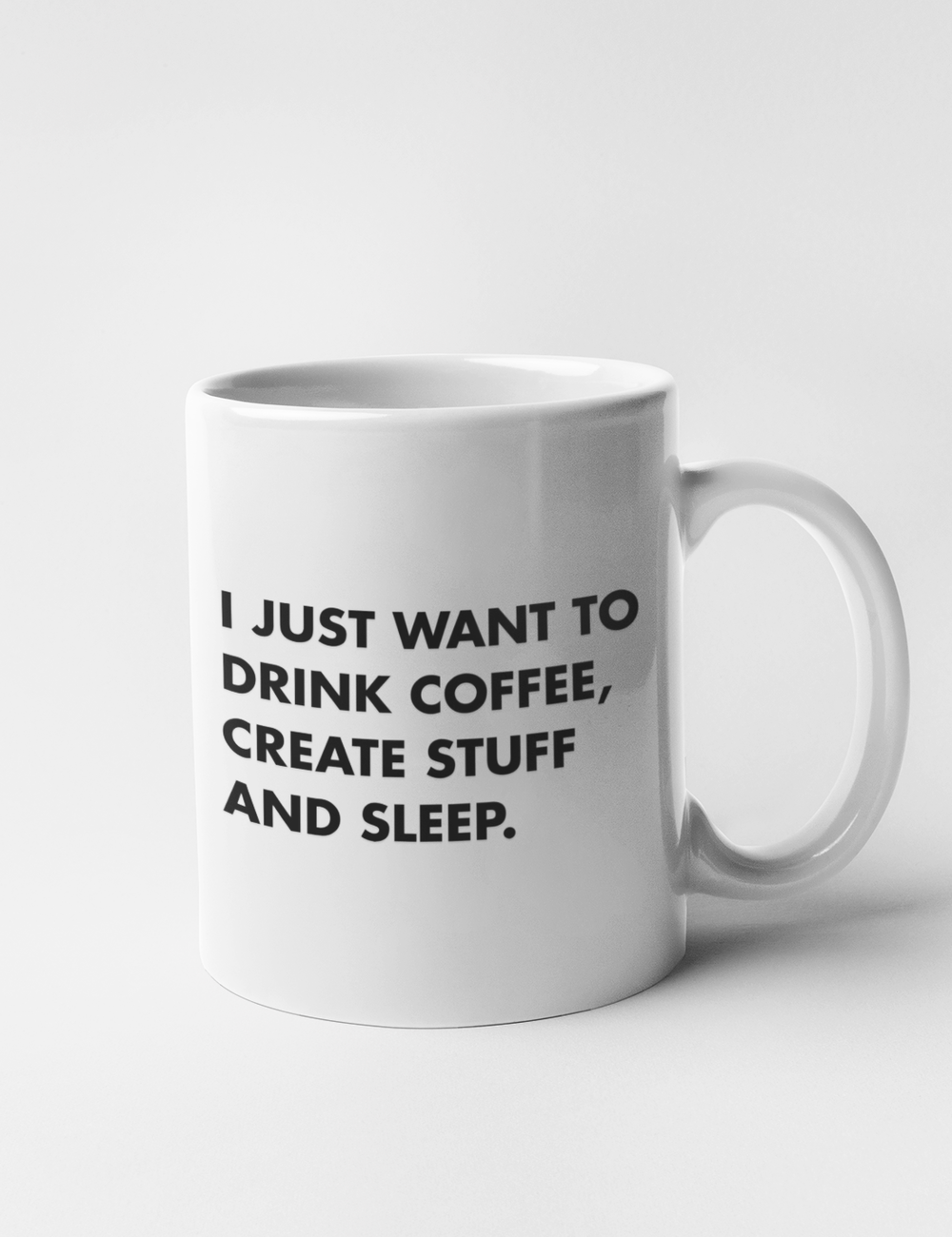 Drink Coffee, Create Stuff And Sleep | Classic Mug OniTakai
