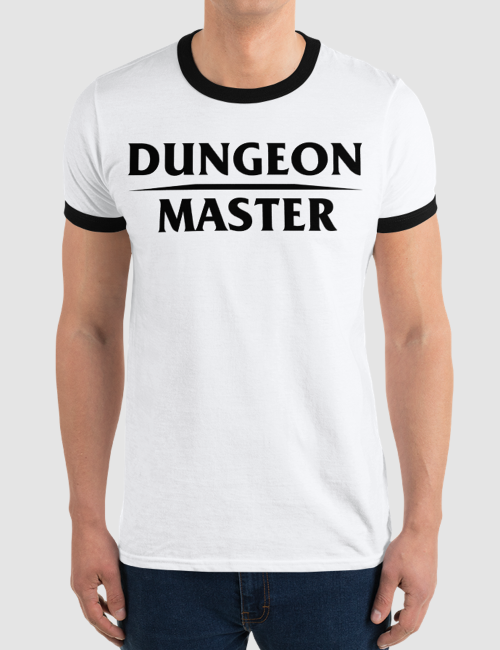 Dungeon Master | Men's Ringer T-Shirt OniTakai
