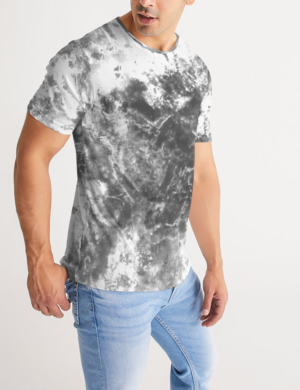 Elation Ice Dye Print | Men's Sublimated T-Shirt OniTakai