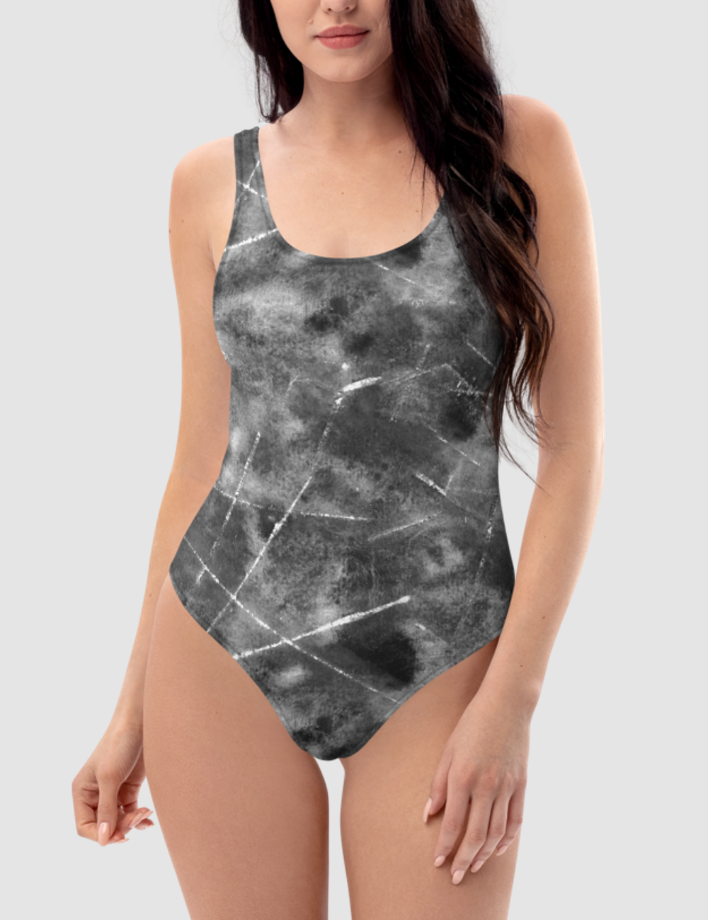 Elation Smokey Stone Dye | Women's One-Piece Swimsuit OniTakai