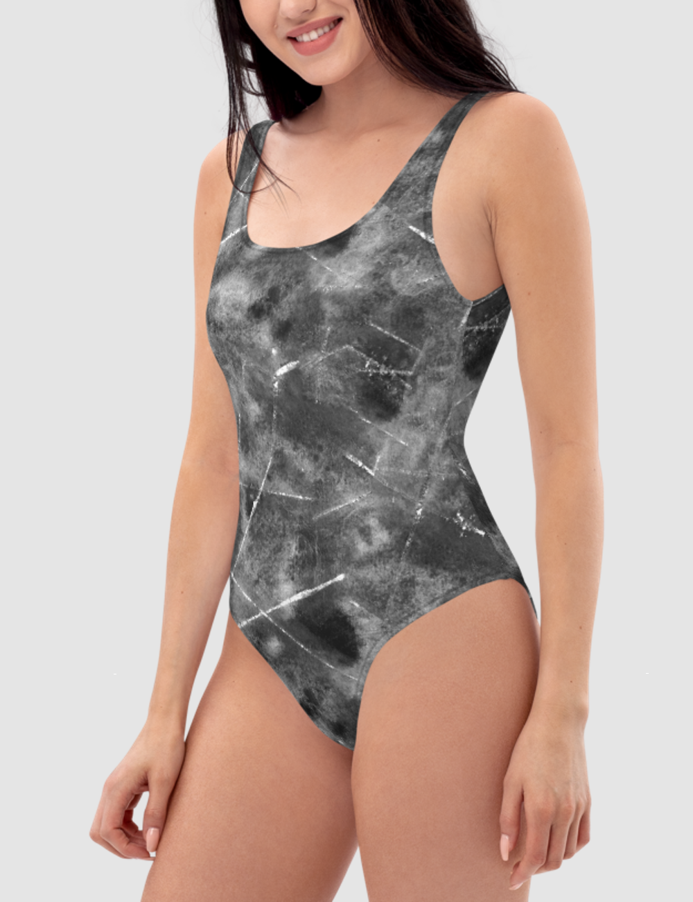 Elation Smokey Stone Dye | Women's One-Piece Swimsuit OniTakai