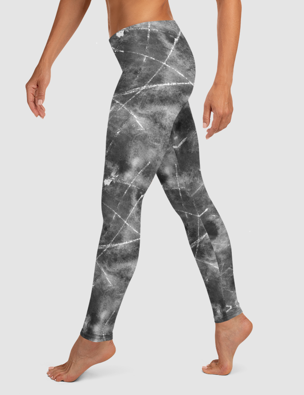 Elation Smokey Stone Dye | Women's Standard Yoga Leggings OniTakai
