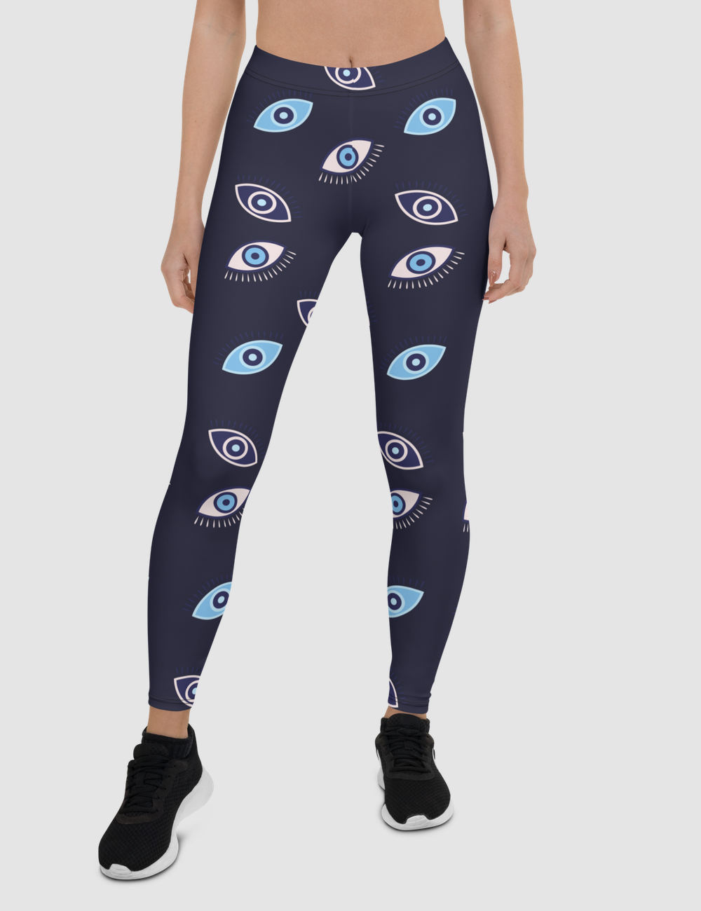 Evil Eye | Women's Standard Yoga Leggings OniTakai