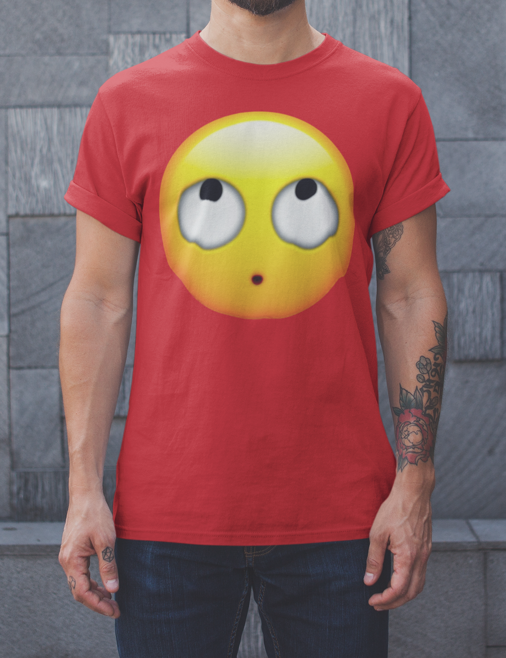 Eye Roll Emoji | T-Shirt OniTakai