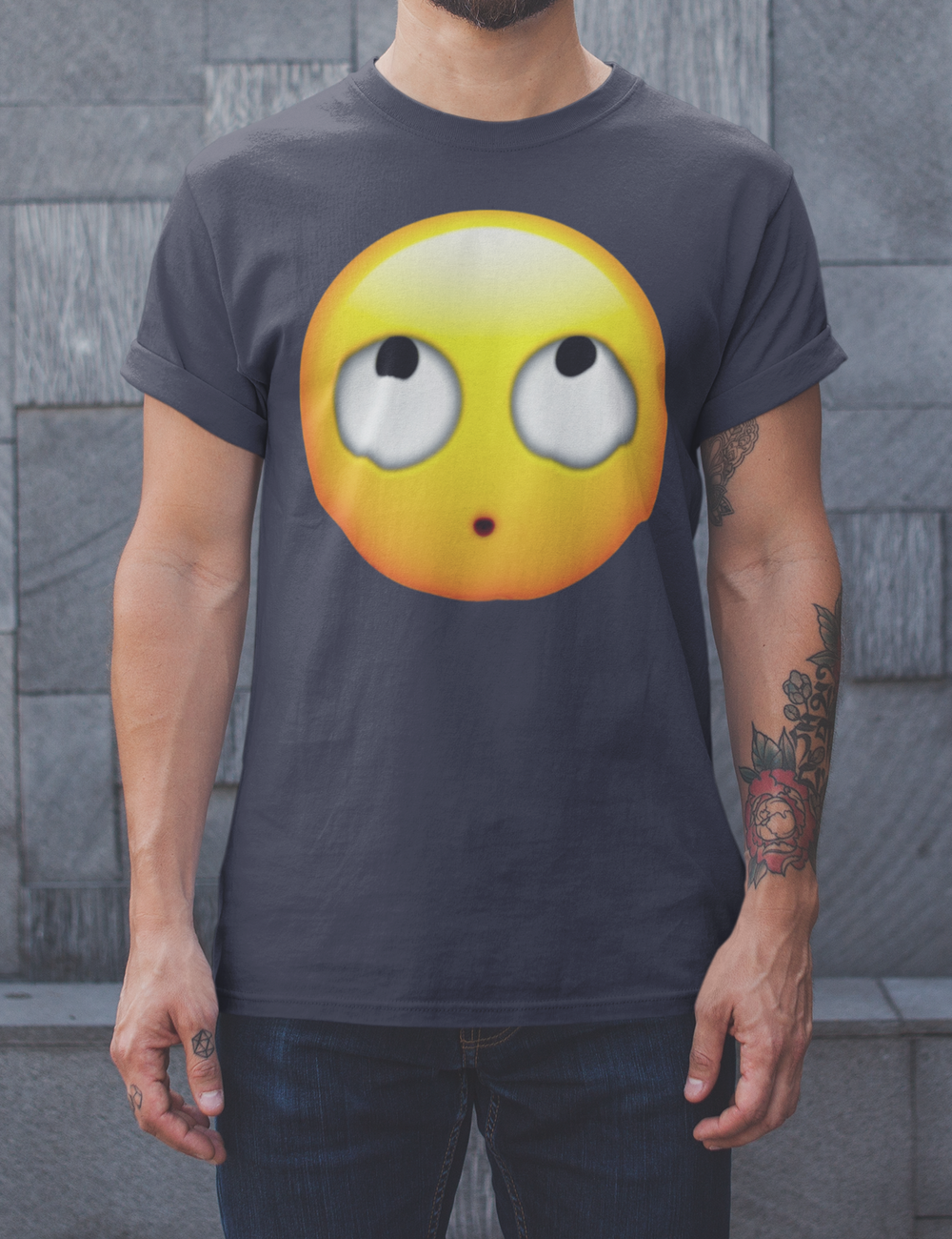 Eye Roll Emoji | T-Shirt OniTakai