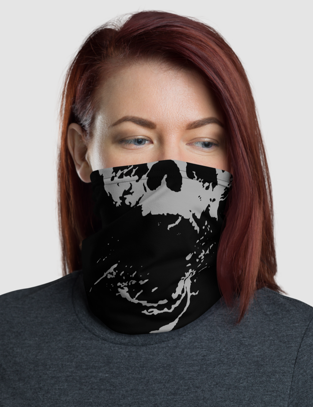 Fading Light Death Skull | Neck Gaiter Face Mask OniTakai