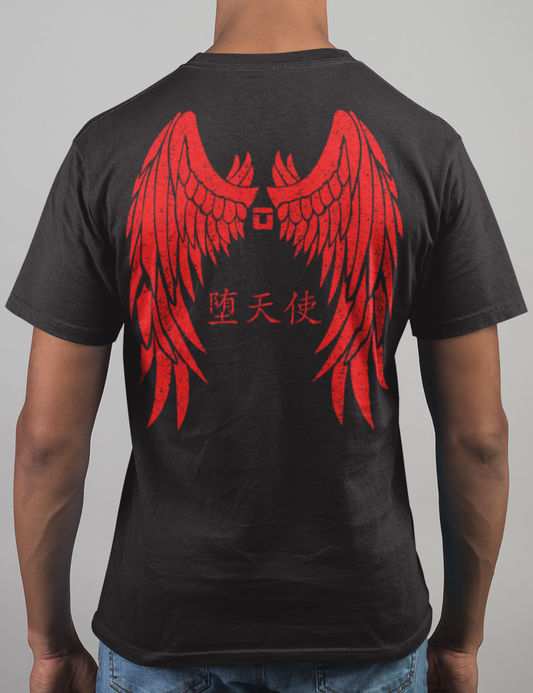 Fallen Angel | Back Print T-Shirt OniTakai