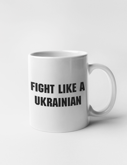 Fight Like A Ukrainian Classic Coffee Mug OniTakai