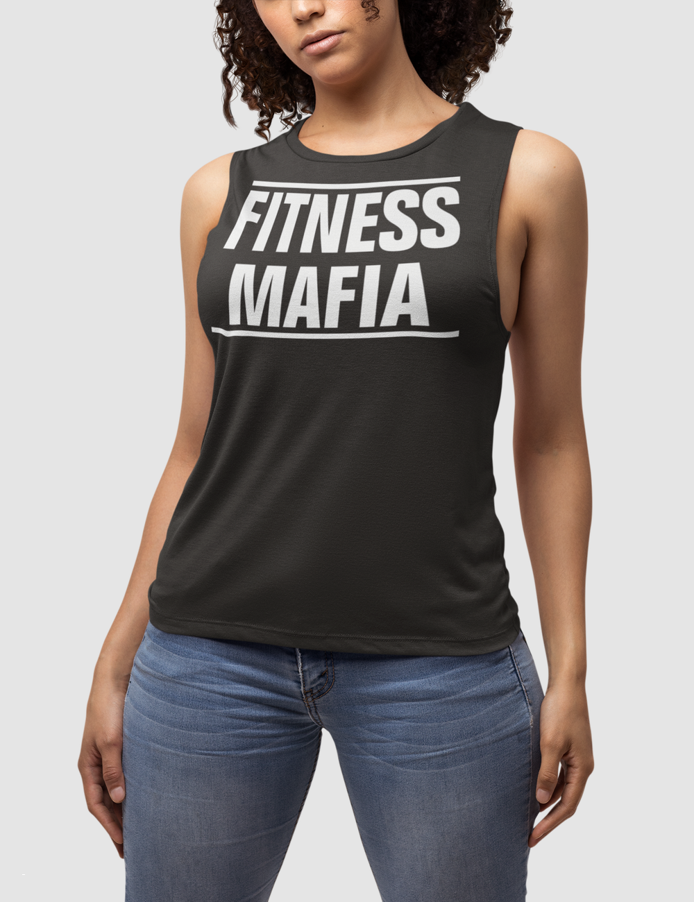 Fitness Mafia | Women's Muscle Tank Top OniTakai