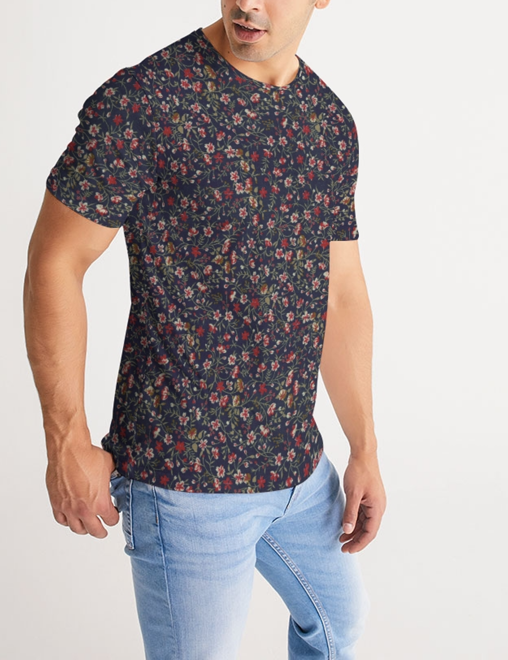 Floral Fabric | Men's Sublimated T-Shirt OniTakai