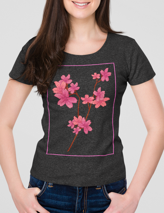 Framed Flowers Tri-Blend T-Shirt OniTakai
