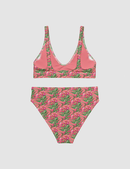 Froly Blooming Flowers | Women's Essential High-Waisted Bikini OniTakai