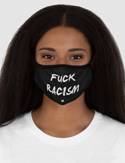 Fuck Racism Fitted Double Layered Polyester Face Mask OniTakai