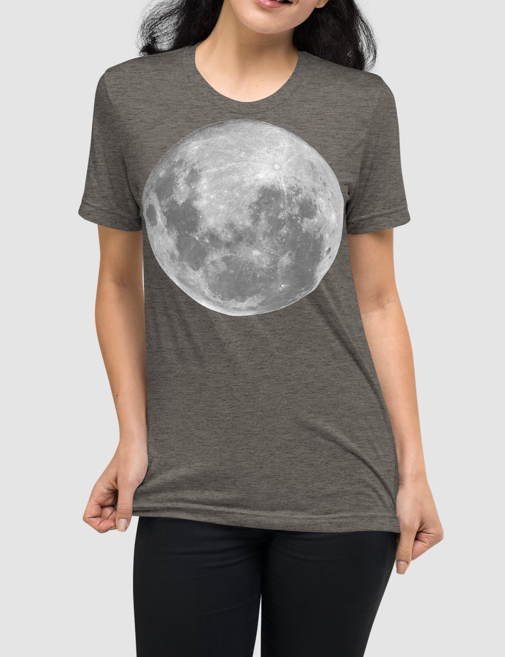 Full Moon Tri-Blend T-Shirt OniTakai