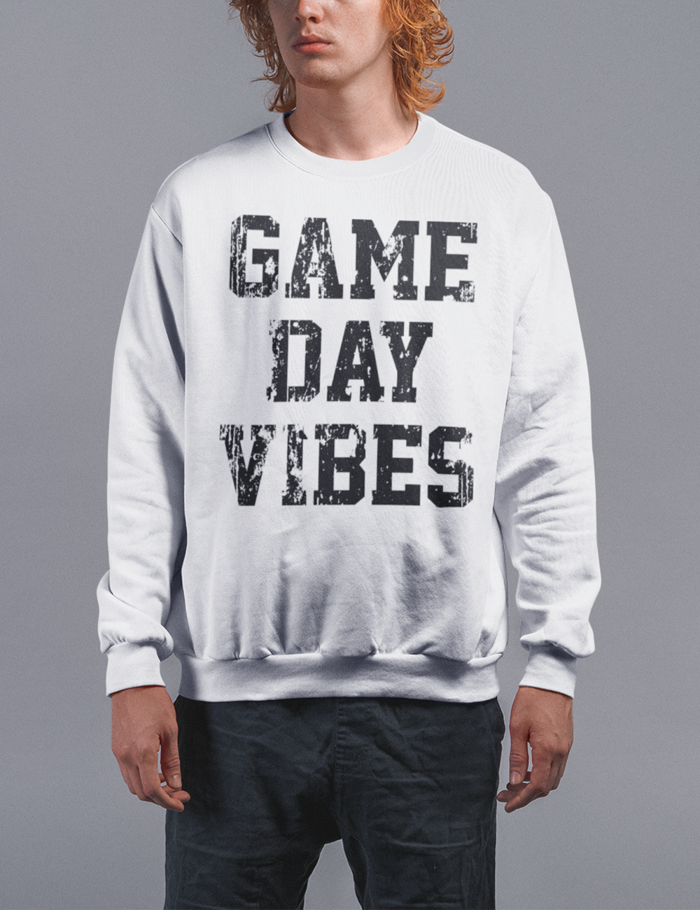 Game Day Vibes Men's Crewneck Sweatshirt OniTakai