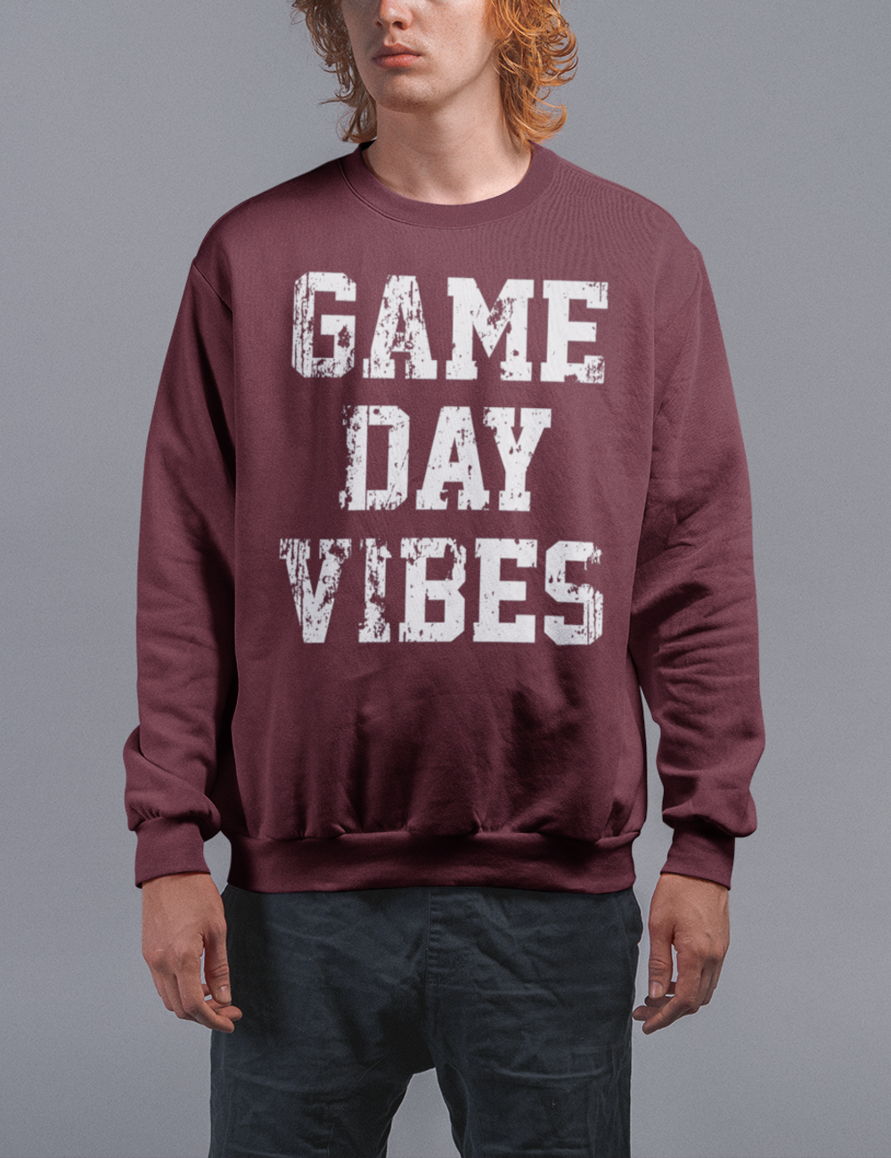 Game Day Vibes Men's Crewneck Sweatshirt OniTakai