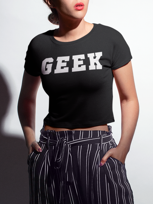 Geek | Crop Top T-Shirt OniTakai