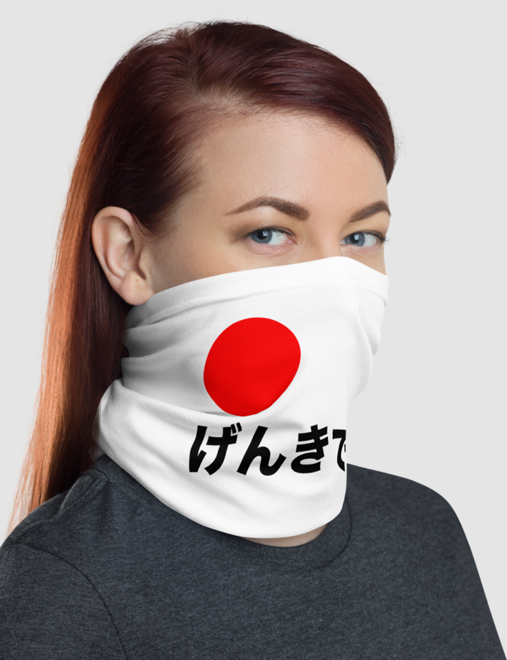 Genki Desu | Neck Gaiter Face Mask OniTakai