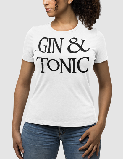 Gin And Tonic | Women's Fitted T-Shirt OniTakai