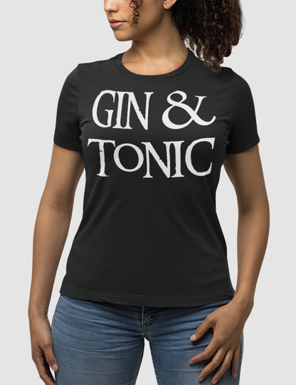 Gin And Tonic | Women's Fitted T-Shirt OniTakai