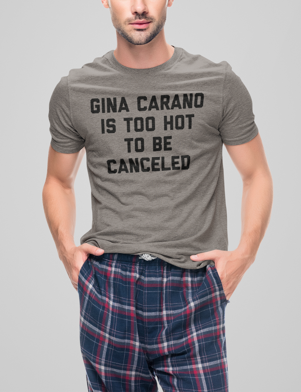 Gina Carano Is Too Hot To Be Canceled | Tri-Blend T-Shirt – OniTakai