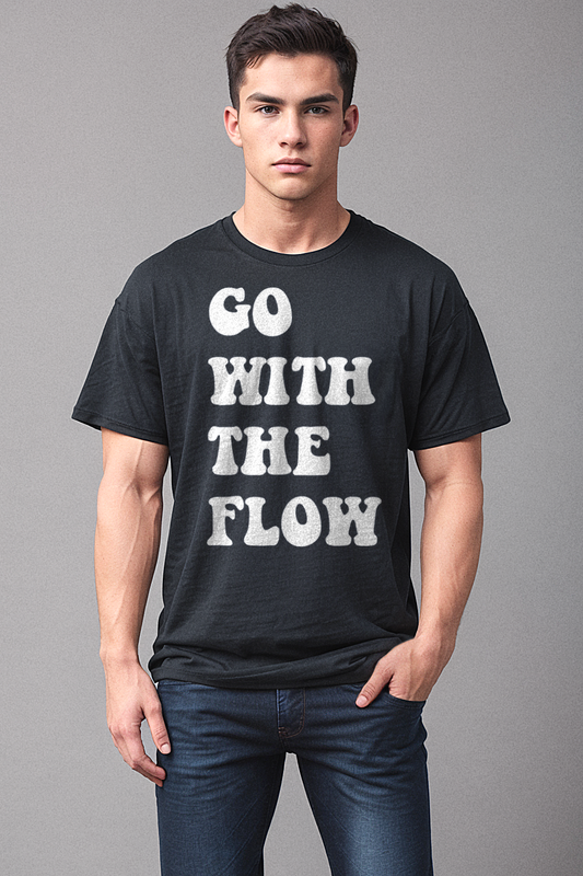 Go With The Flow Men's Classic T-Shirt OniTakai