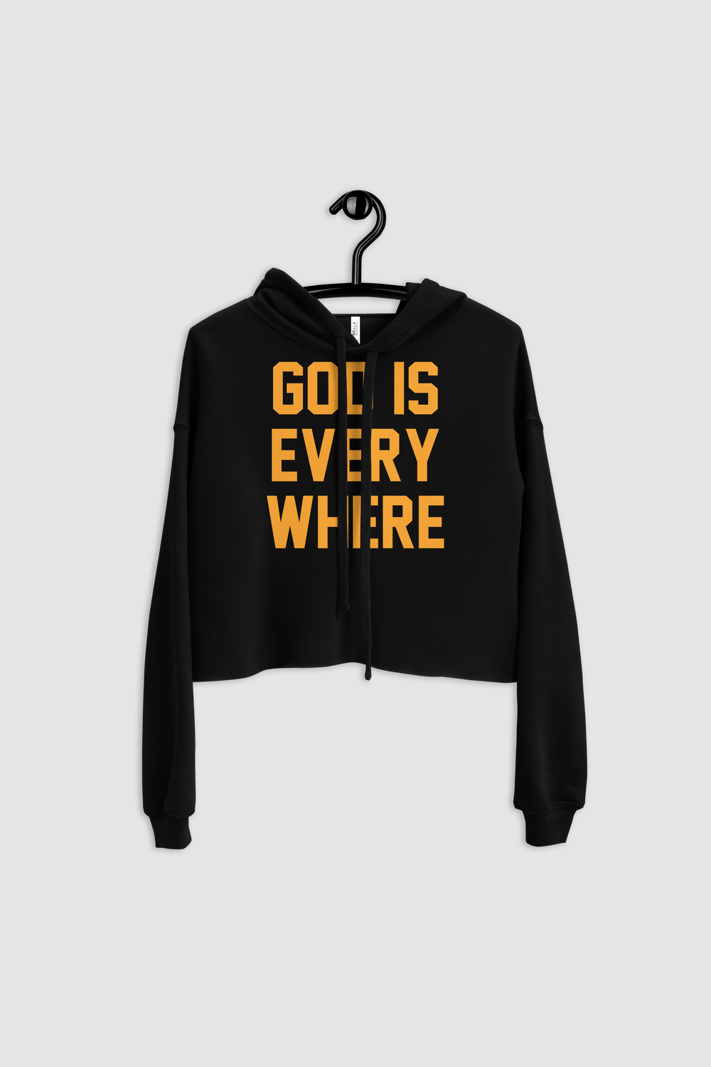 God Is Everywhere Crop Hoodie OniTakai