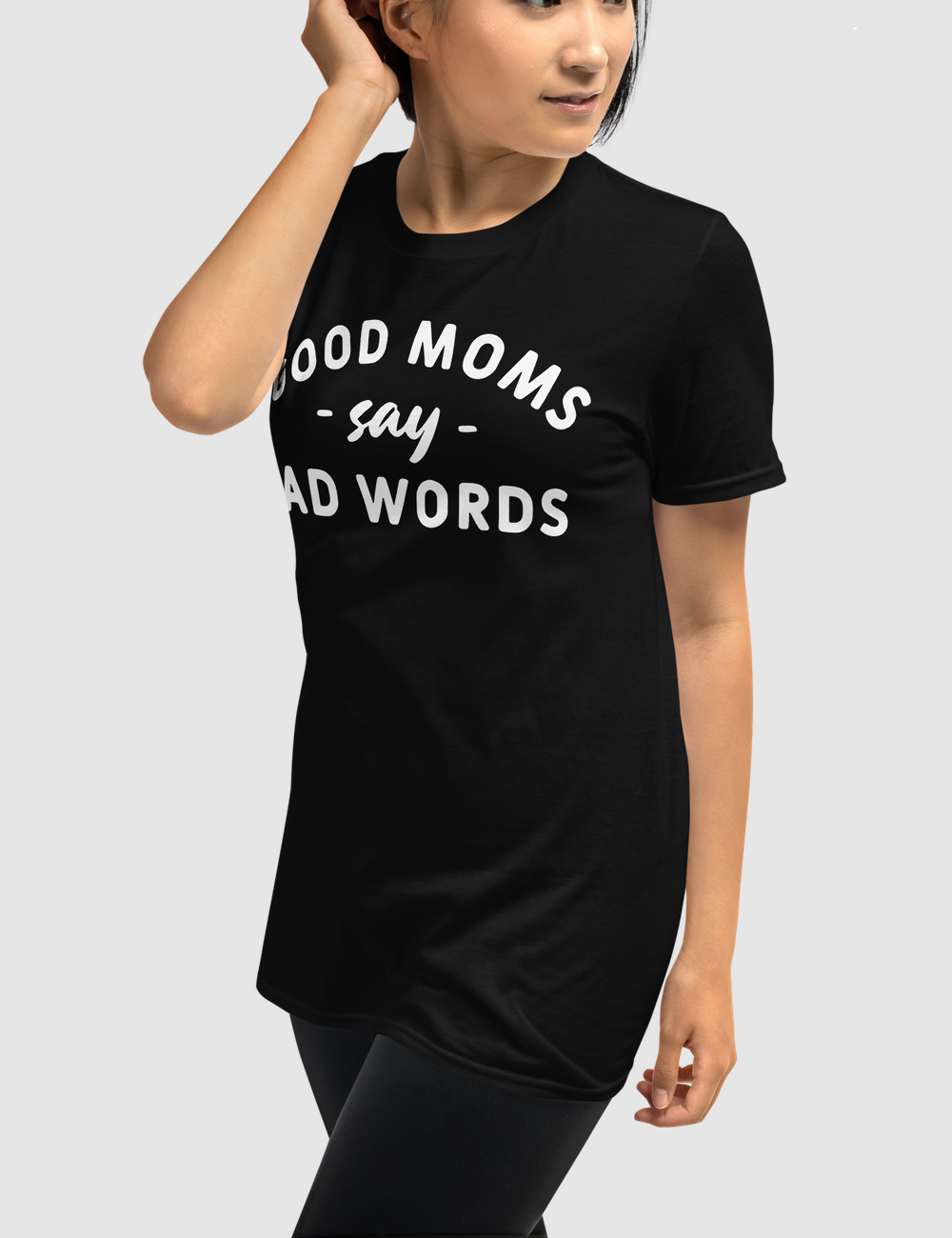 Good Moms Say Bad Words Women's Relaxed T-Shirt OniTakai