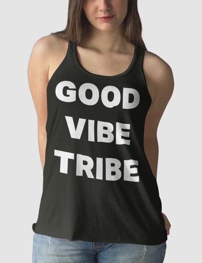 Good Vibe Tribe Women's Cut Racerback Tank Top OniTakai